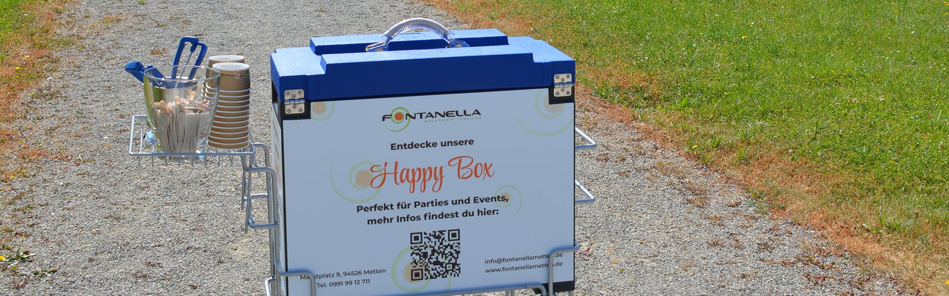 Happy Box: Eiscatering für Parties und Events